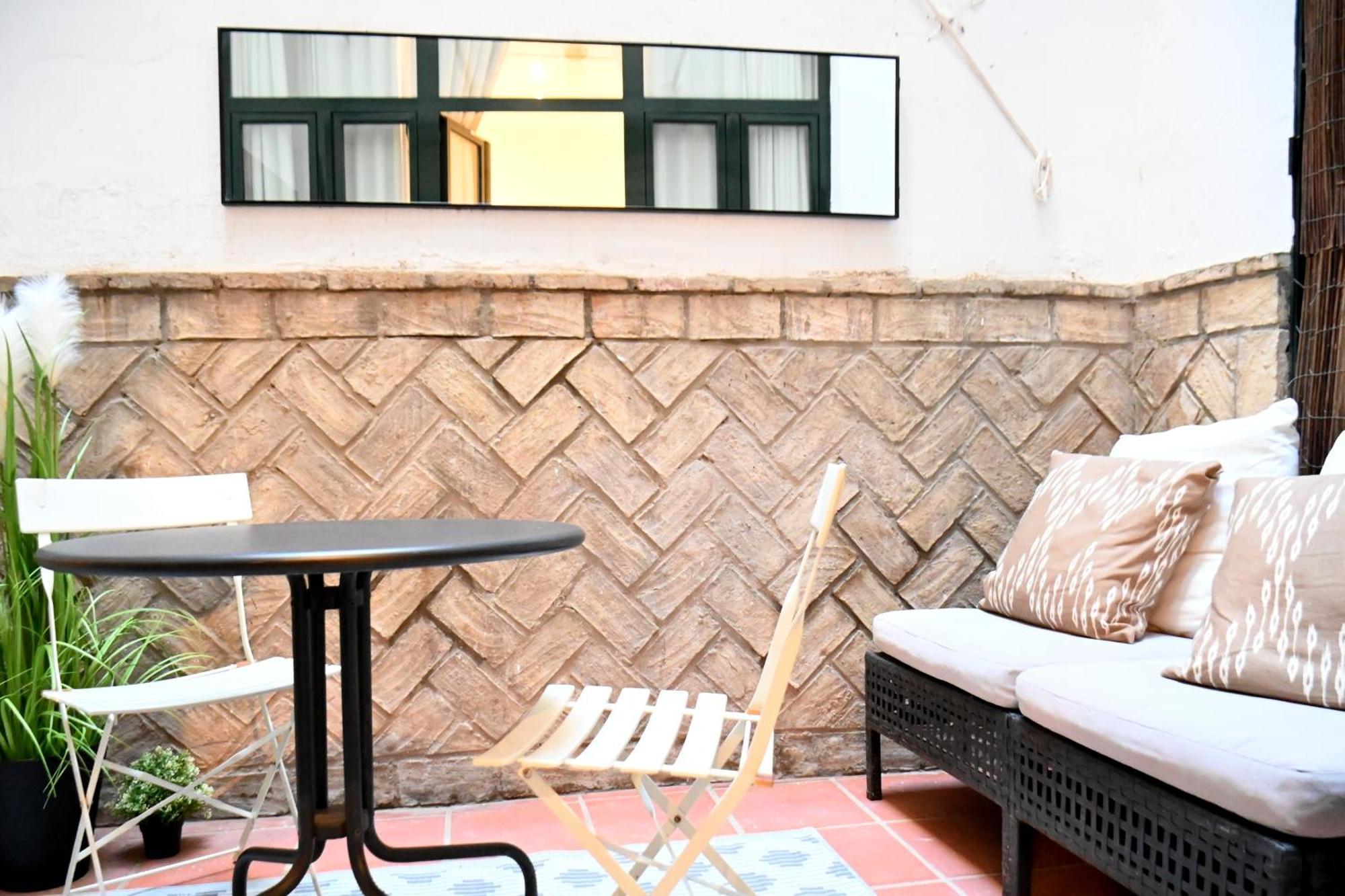 Tu Casa Con Patio En La Alameda Daire Sevilla Oda fotoğraf